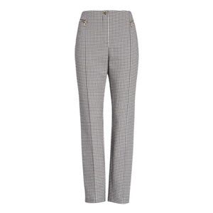 Opening Ceremony Gingham Cady Skinny Pants - Black & White